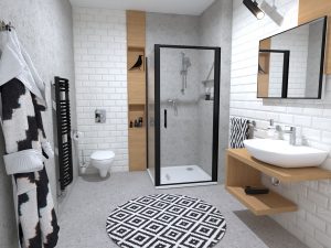 moderná kúpeľňa