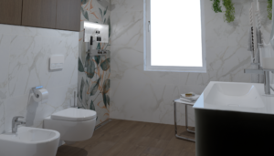 Moderná kúpeľňa