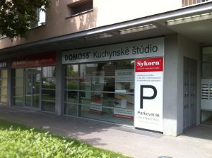 Kuchynské štúdio DOMOSS – Sykora Bratislava – Bajkalská