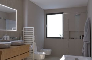 vizualizácia kúpeľne DOMOSS